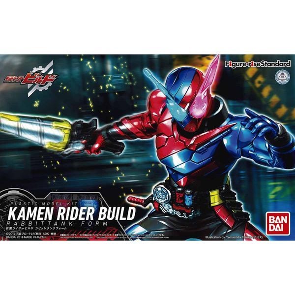 Kamen Rider Build RabbitTank Form - Figure-rise Standard chính hãng Bandai