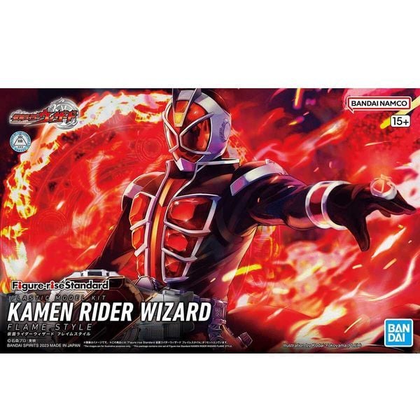 mô hình Kamen Rider Wizard Flame Style Figure-rise Standard chính hãng