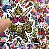  Hình dán sticker Kamen Rider tổng hợp 50 cái 