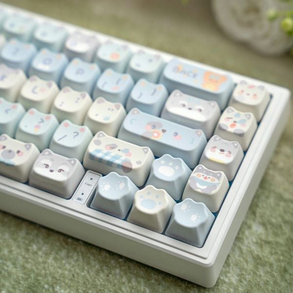  Bộ Keycap MAO PBT Dye-Sub cho bàn phím cơ Maorbeng Woof Woof Squad 