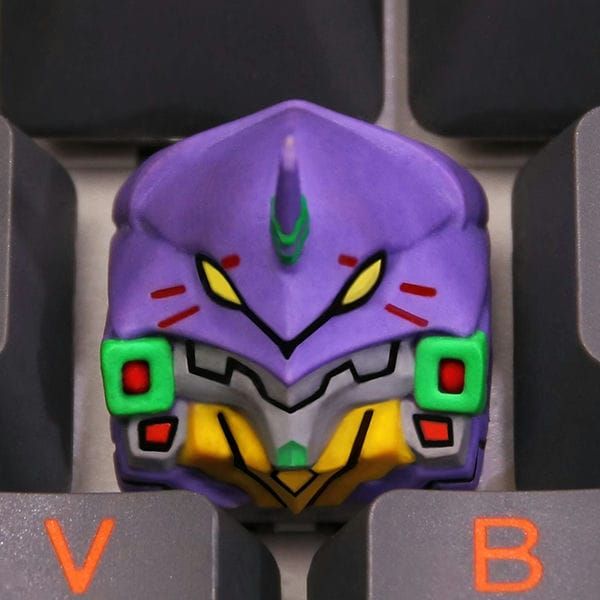  Nút Keycap Artisan Evangelion EVA Unit 01 cho phím cơ 