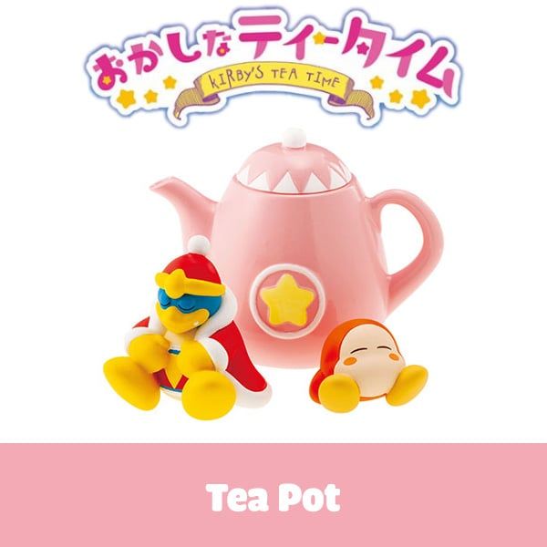  Kirby Funny Tea Time - Mô hình chính hãng Rement 