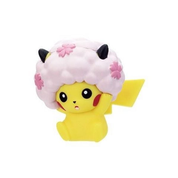 Figure Pokemon Center Tokyo DX Set - Sakura Afro Pikachu