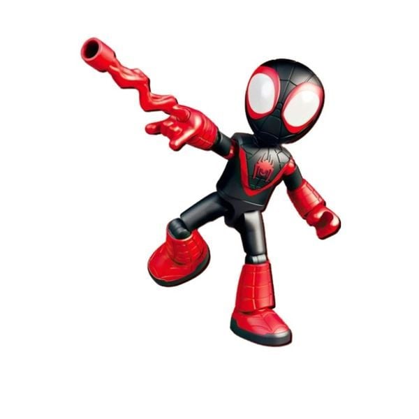  Spidey Amazing Friends Spider Miles Morales Model Kit Blokees 74802 