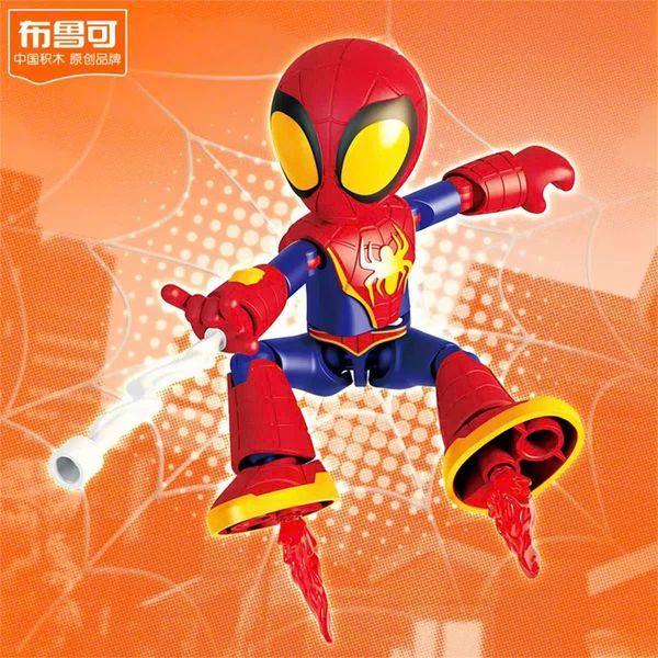  Spidey Amazing Friends Spider Suit Model Kit Blokees 74815 