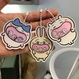  Móc khóa acrylic lắc Chiikawa miệng rộng 