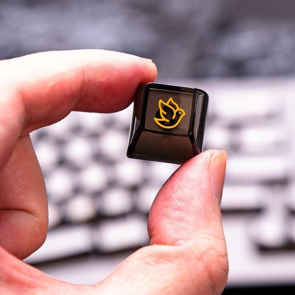  Bộ Keycap bàn phím cơ AKKO Clear Transparent Black V2 