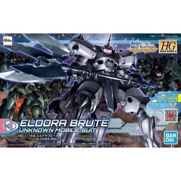 MUA Eldora Brute (Gundam Build Divers) (HGBD:R – 1/144) - Mô hình Gunpla chính hãng Bandai