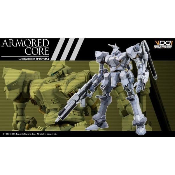  Aspina White Glint Armored Core 4 Ver Variable Infinity - Kotobukiya VI066X 