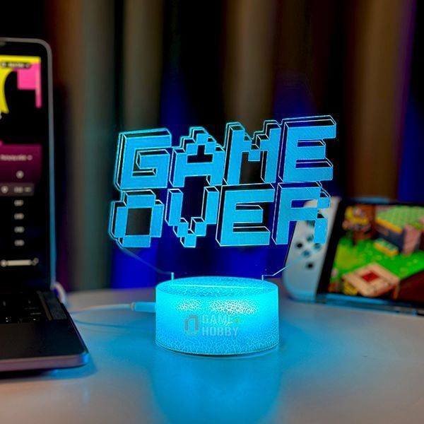  Đèn LED 3D RGB trang trí bàn Gaming Nintendo tặng kèm remote 