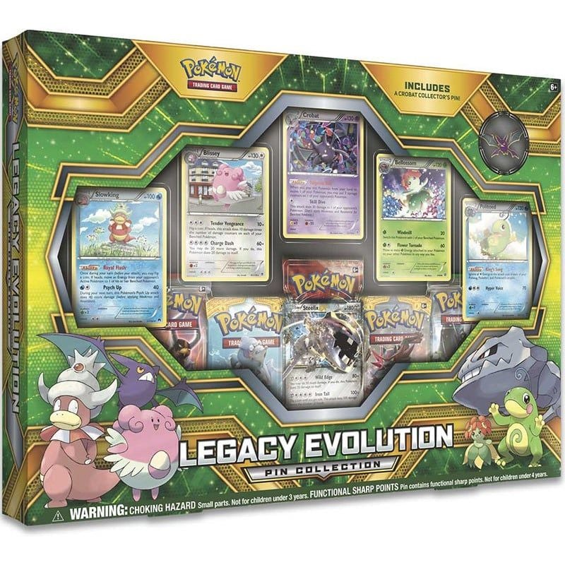  PB58 - LEGACY EVOLUTION PIN COLLECTION (POKÉMON TRADING CARD GAME) 