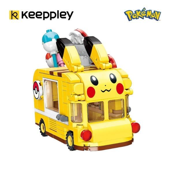  Mô hình Keeppley Pikachu Poke Ball Car K20214 