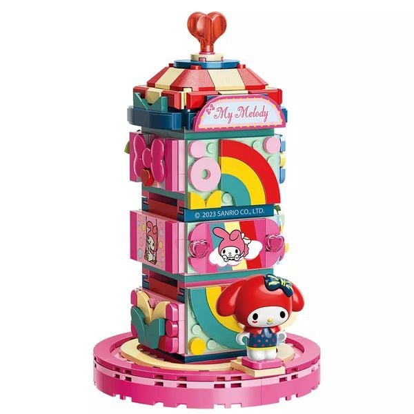  Mô hình Keeppley Hộp Ảo Thuật Rạp Xiếc My Melody K20824 