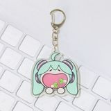  Móc khóa acrylic lắc Hatsune Miku ăn hành 