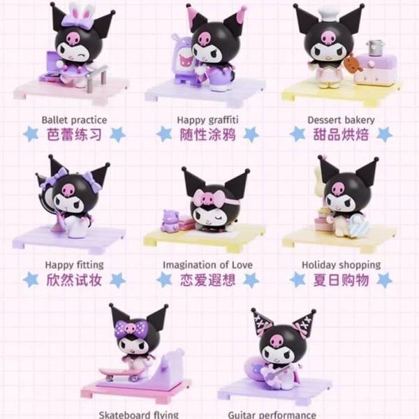  Mô Hình Kuromi Fun Rhapsody Moetch Blind Box Pro MM05 