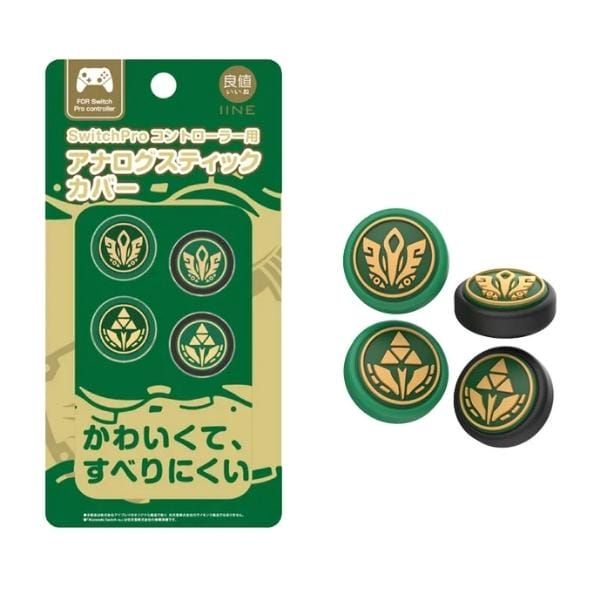 Bọc cao su cover analog Pro Controller PS5 Dualsense Xbox Split Pad Zelda Tears of the Kingdom IINE L822