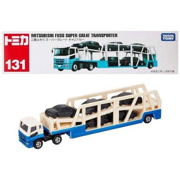  Tomica No.131 Mitsubishi Fuso Super Great Transporter 