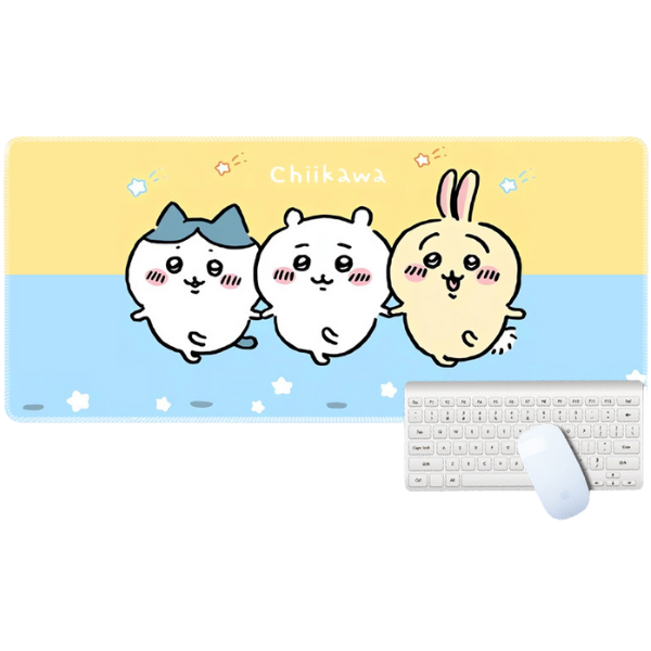  Lót Chuột Gaming Chiikawa Something Small and Cute Khổ Lớn 