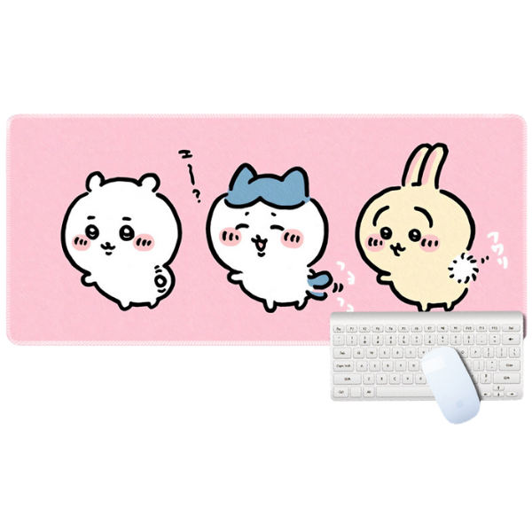  Lót Chuột Gaming Chiikawa Something Small and Cute Khổ Lớn 