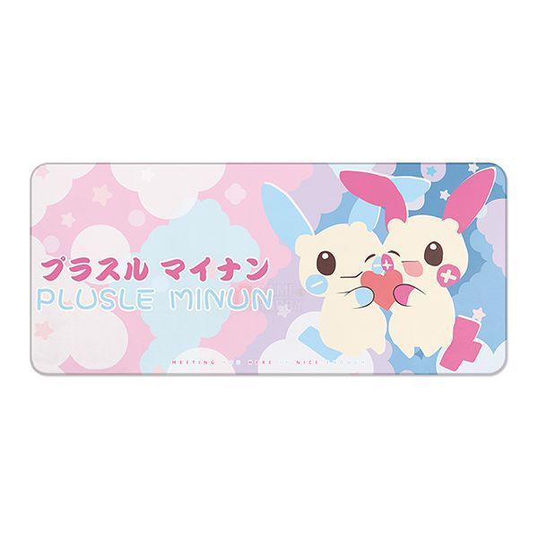  Lót chuột Gaming Pokemon Chibi cao cấp Plusle Minun 