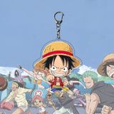  Móc khóa mica One Piece chibi 