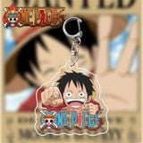  Móc khóa acrylic One Piece chibi logo 