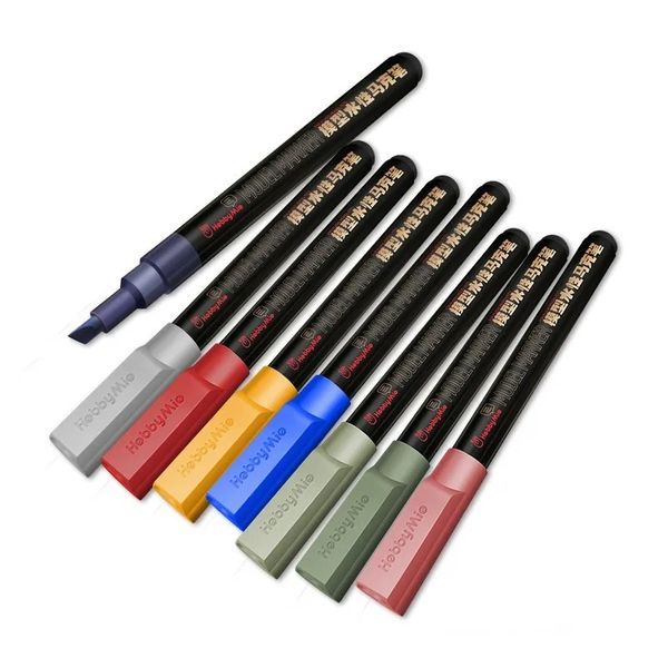  Bút sơn mô hình Water Based Matt Color Marker Hobby Mio - MC03 Flame Red 