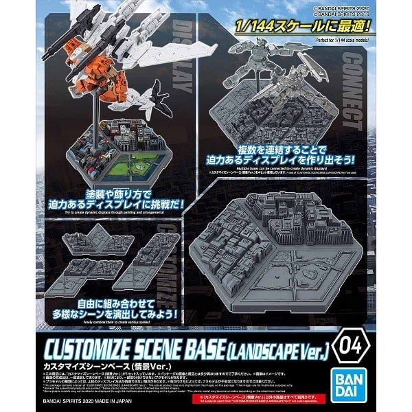  Customize Scene Base 04 - Landscape Ver. - Phụ kiện trưng bày Gundam 