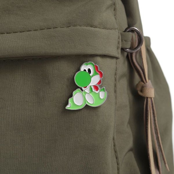  Huy hiệu pin kim loại Mario Yoshi nở trứng 