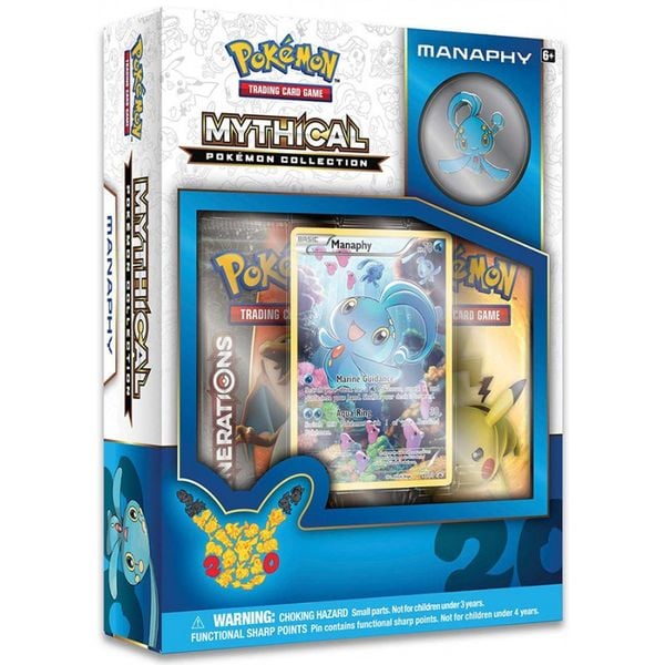 PB40 - MYTHICAL POKEMON COLLECTION - MANAPHY (POKÉMON TRADING CARD GAME)
