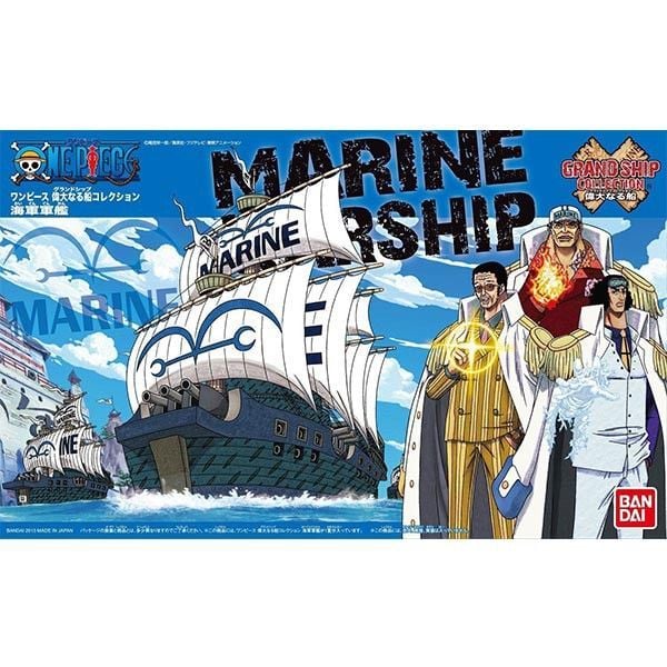  Marine Warship - One Piece Grand Ship Collection 