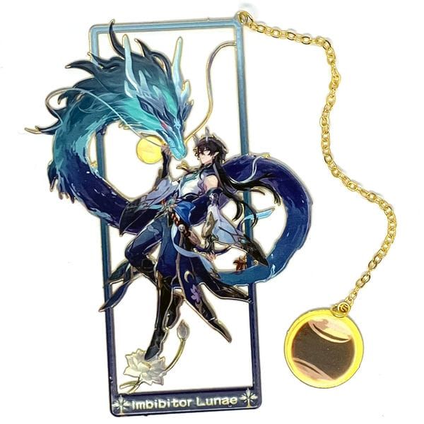  Bookmark Kẹp sách kim loại nhân vật Honkai Star Rail Vol 1 