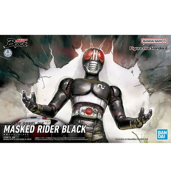 Masked Rider Black Figure-rise Standard Kamen Rider chính hãng Bandai