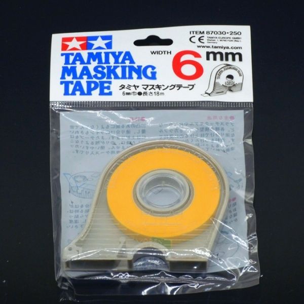  Băng keo che sơn Tamiya Masking Tape 6mm cho mô hình Tamiya 87030 