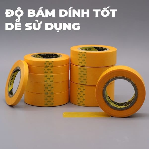  Băng keo che sơn Masking Tape 6mm 8mm 10mm 15mm 18mm 24mm 