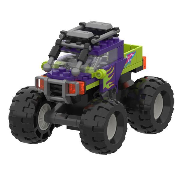 Mô hình lắp ráp Jaki Monster Truck RG Purple xe tải quái vật đồ chơi đẹp mắt chất lượng tốt giá rẻ mua làm quà tặng trưng bày trang trí sưu tầm