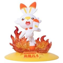 Funism Pokemon Prime Figure Mini Scorbunny - Mô hình chính hãng