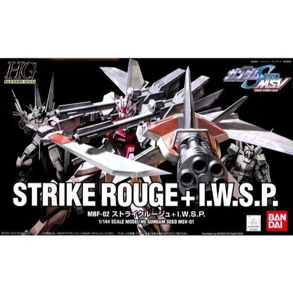  MBF-02 Strike Rouge + I.W.S.P. - HG 1/144 - Mô hình Gundam chính hãng Bandai 