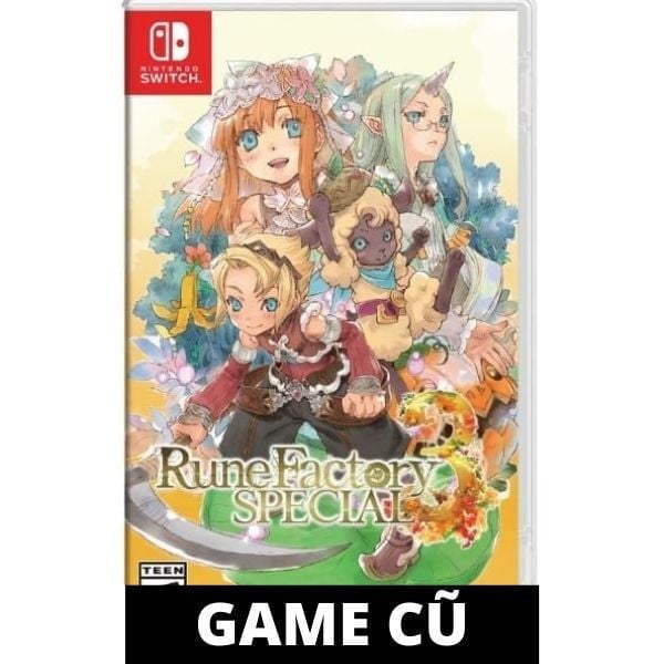 Rune Factory 3 Special cho Nintendo Switch game nông trại làm vườn phiêu lưu RPG cực hay hình ảnh đẹp mắt dễ thương