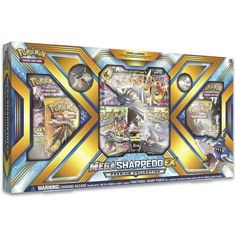  PB56 - MEGA SHARPEDO-EX PREMIUM COLLECTION (POKÉMON TRADING CARD GAME) 