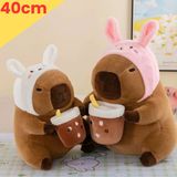  Gấu bông chuột lang nước Capybara 40cm đáng yêu 
