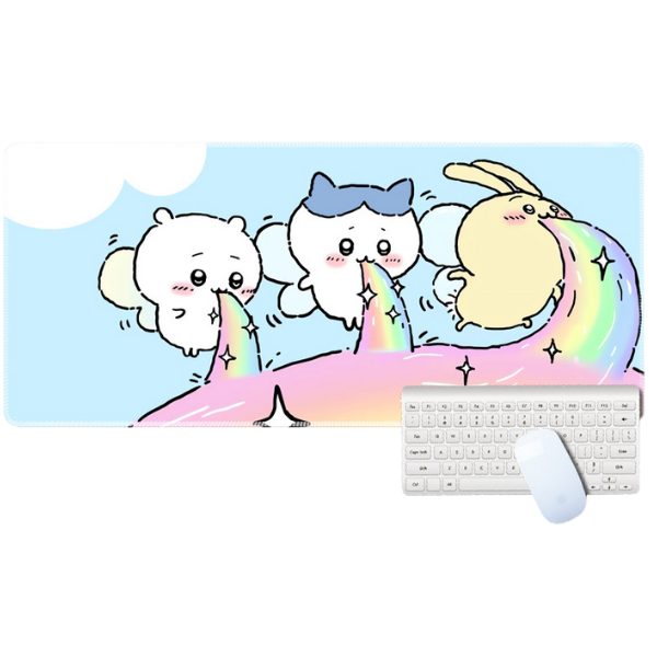  Lót Chuột Gaming Chiikawa Something Small and Cute Khổ Lớn 