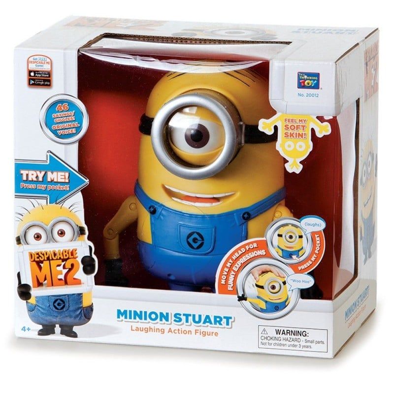  MINION STUART LAUGHING ACTION FIGURE 