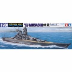 Mô hình chiến hạm Japanese Battleship Musashi 1/700 - Tamiya 31114
