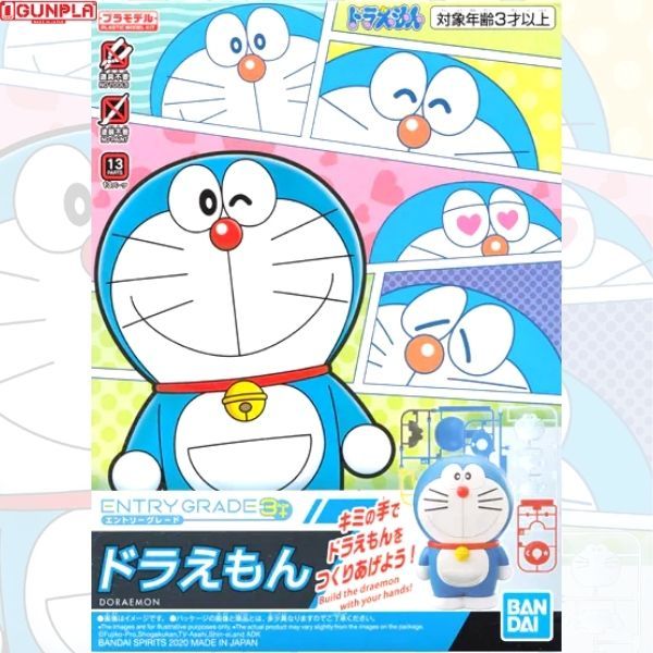  Mô hình Doraemon Entry Grade (Lắp ráp giống Gunpla) 