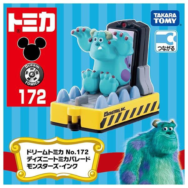  Dream Tomica No.172 Disney Tomica Parade Monsters Inc 