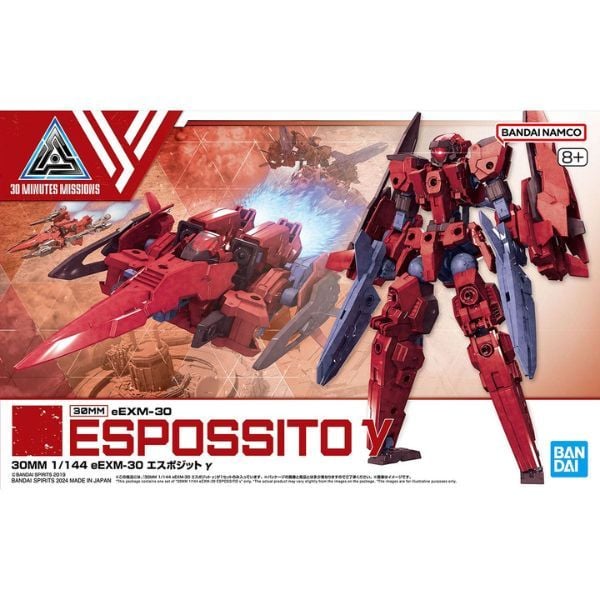 Mô hình eEXM-30 Espossito Gamma - 30MM 1144 chính hãng bandai