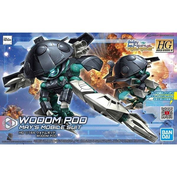  Mô hình lắp ráp HG Wodom Pod ( Gundam Build Divers Re:Rise ) ( HGBD:R - 1/144 ) 