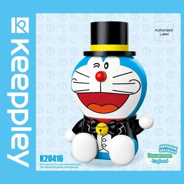 Mô hình Keeppley Doraemon Anh Quốc K20416