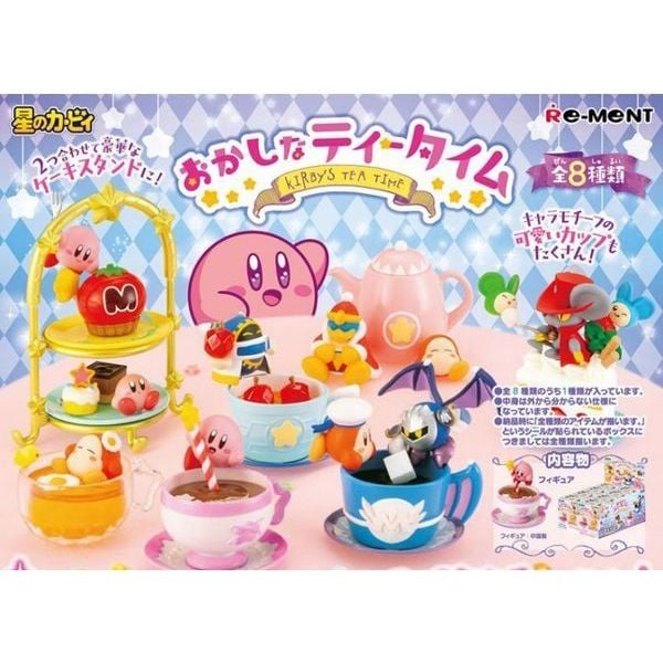 mô hình Kirby Funny Tea Time rement chính hãng